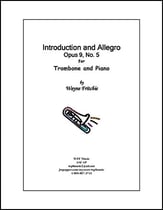 Introduction and Allegro, Opus 9, No. 5 P.O.D. cover